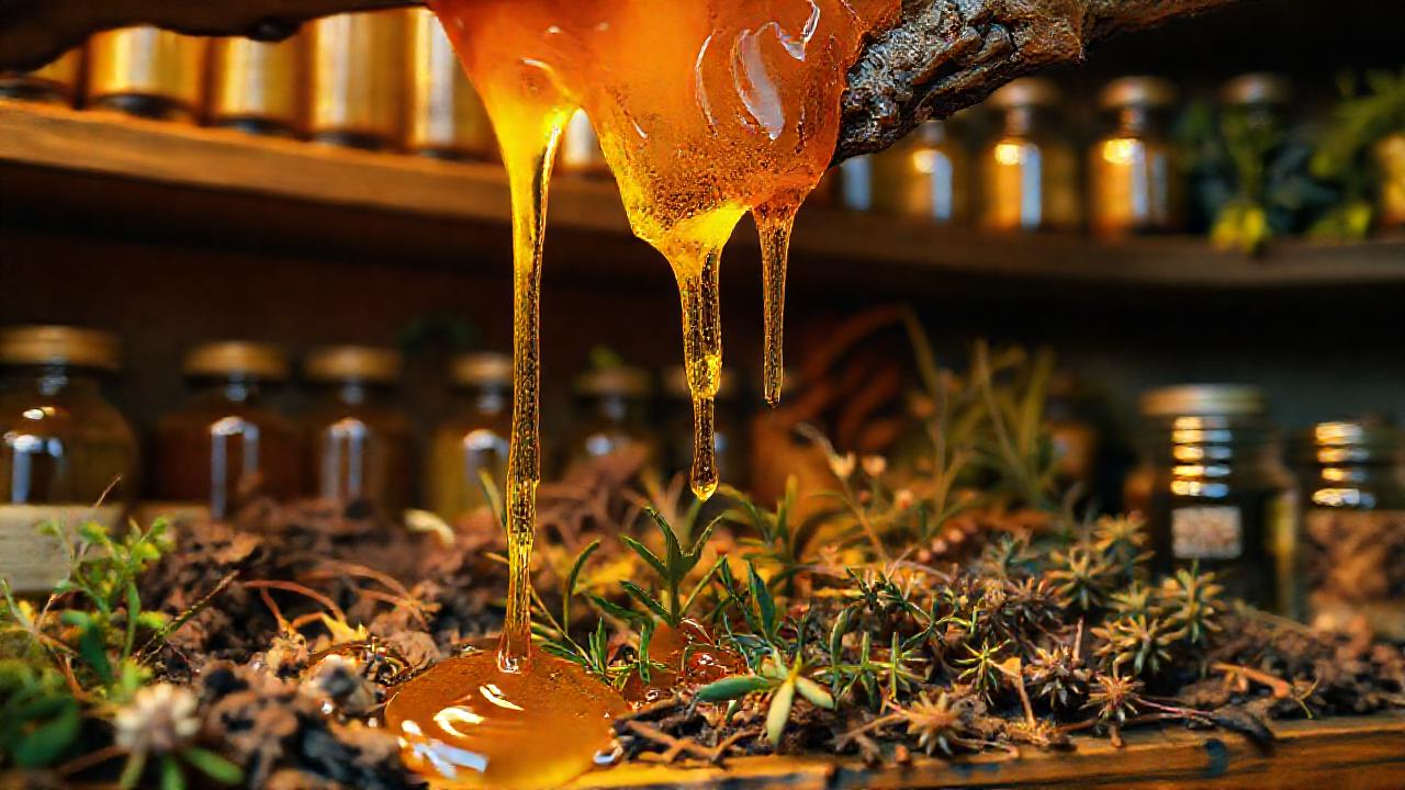 Resina antigua, calma y detalle