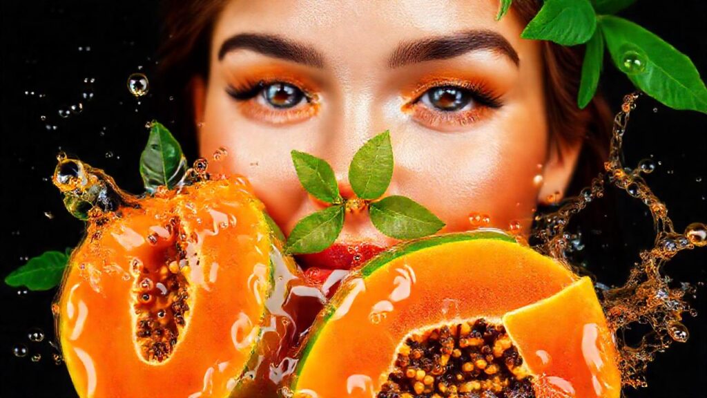 Papaya brillante ofrece hidratación radiante