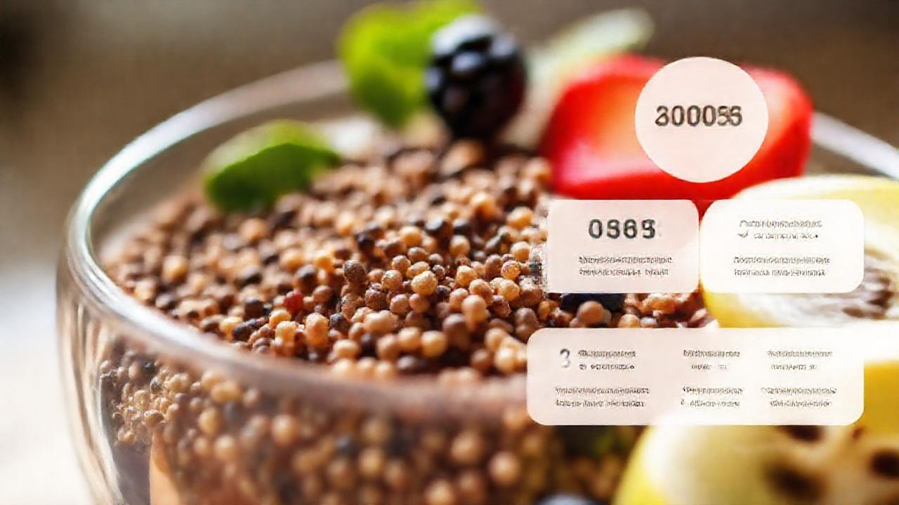 Semillas chía y frutas promueven salud