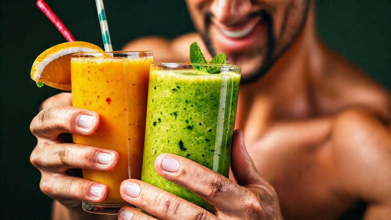 Batido energético para atletas y salud