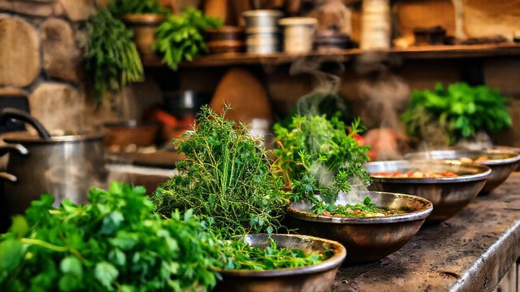 Cocina rústica