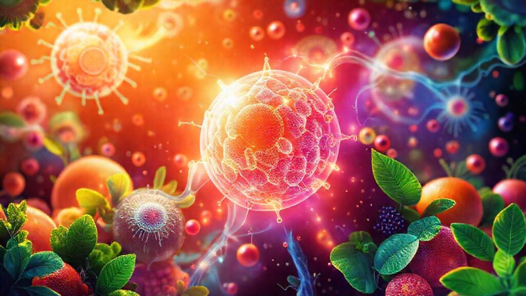 Alimentos nutritivos promueven salud y vitalidad