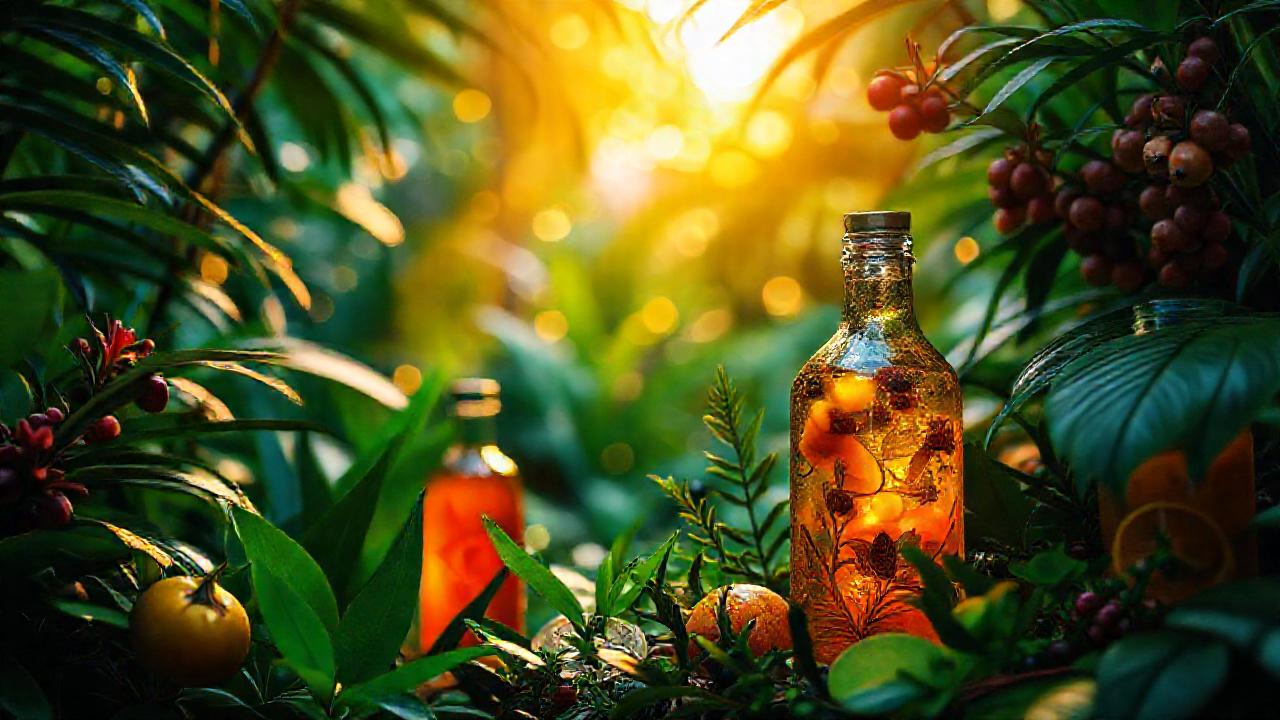 Selva tropical vibrante