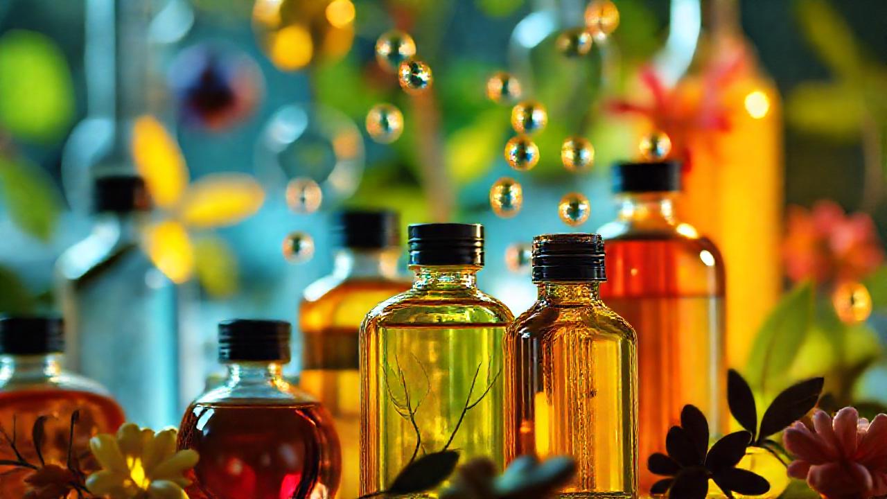 Ilustración botánica vibrante y profesionalmente informativa