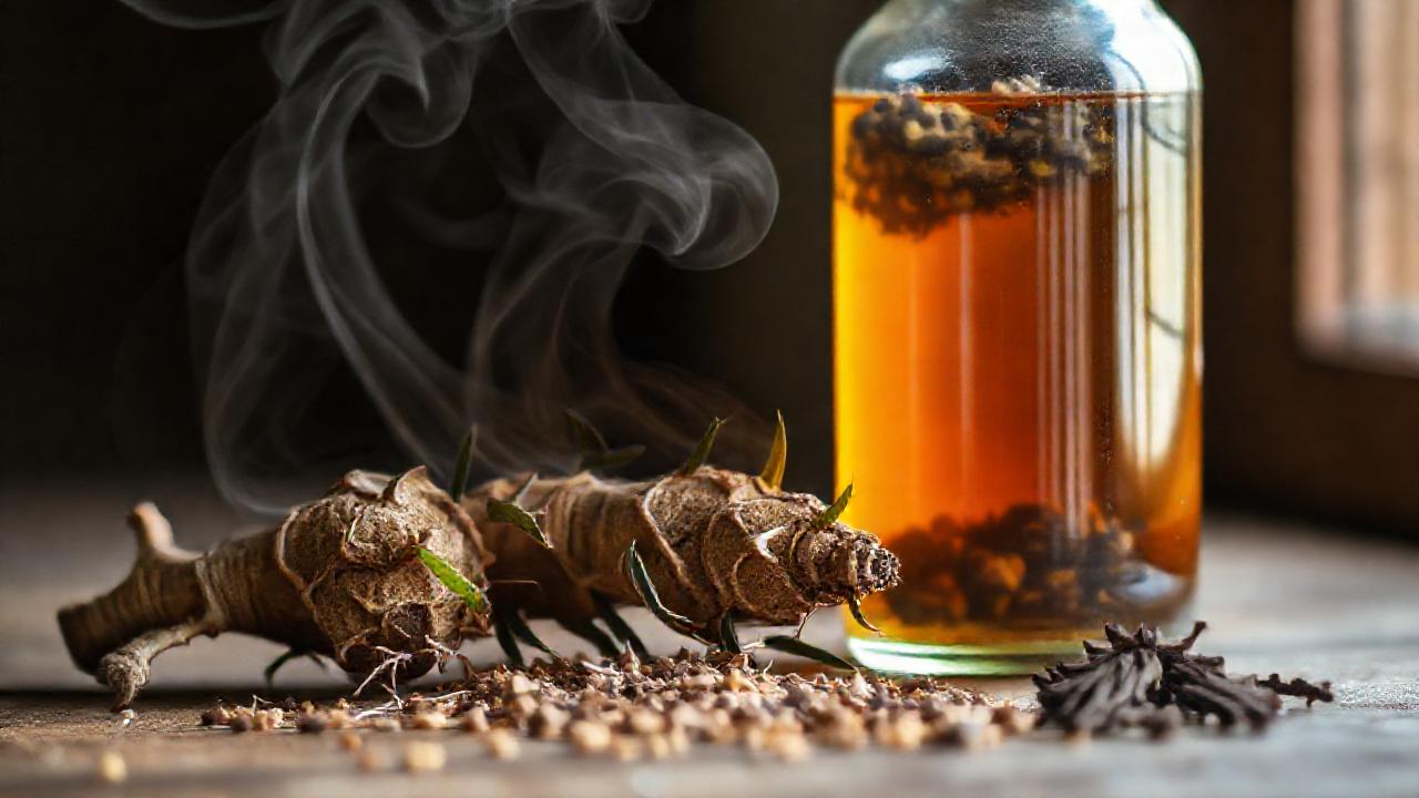 Raíz de hinojo: calma visual y textura