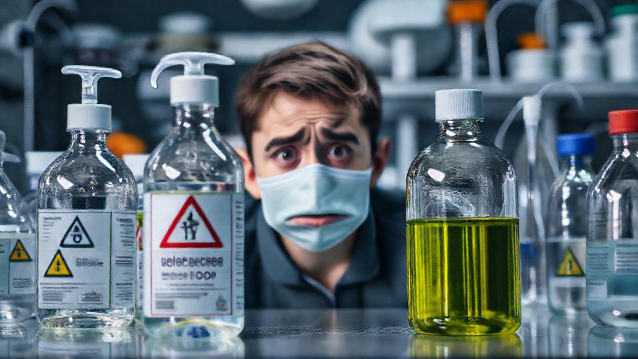 Laboratorio estéril y preocupante