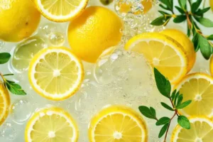 Agua de limón: fresca y vibrante