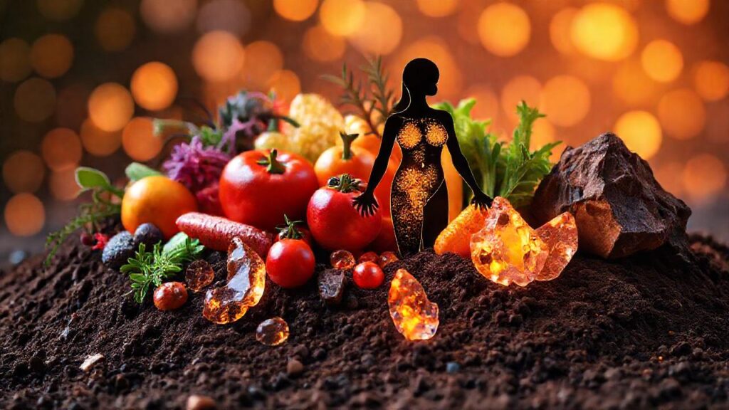 Naturaleza saludable y radiante en detalle