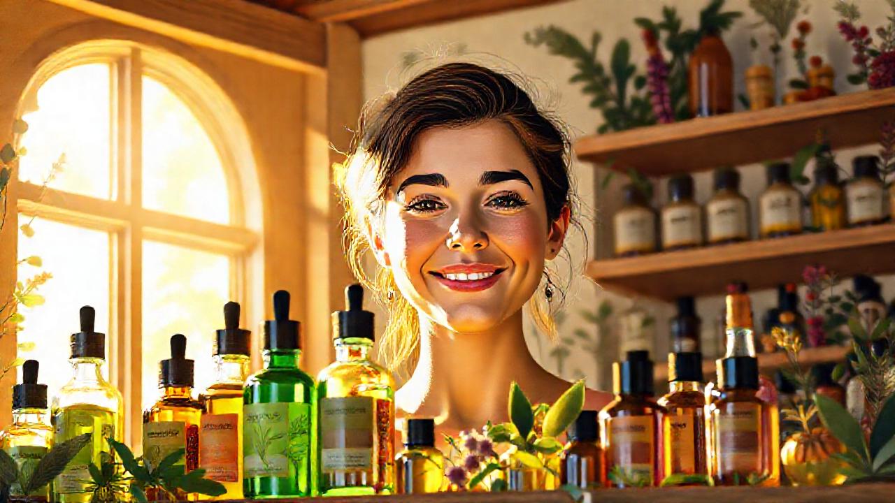 Una farmacia soleada y serena