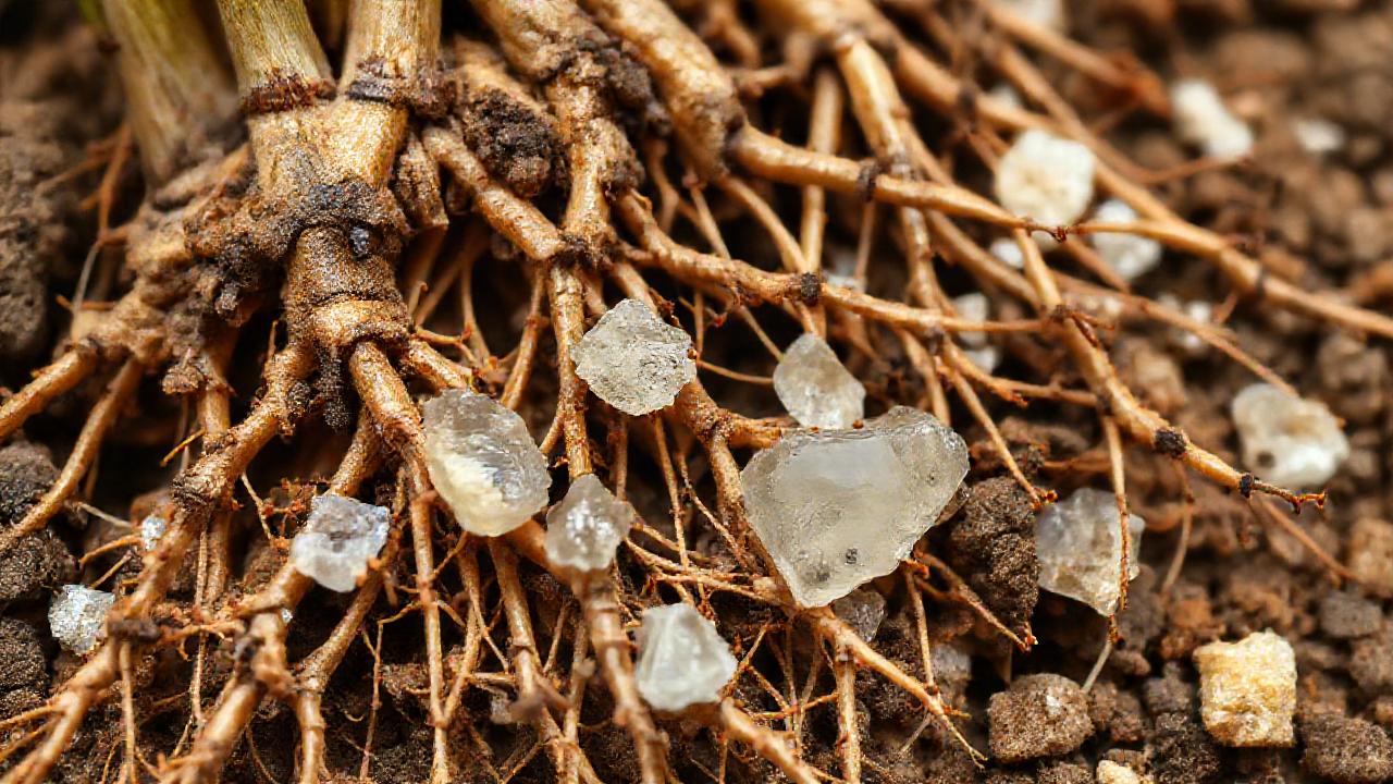 Raíces sanadoras, minerales y luz natural