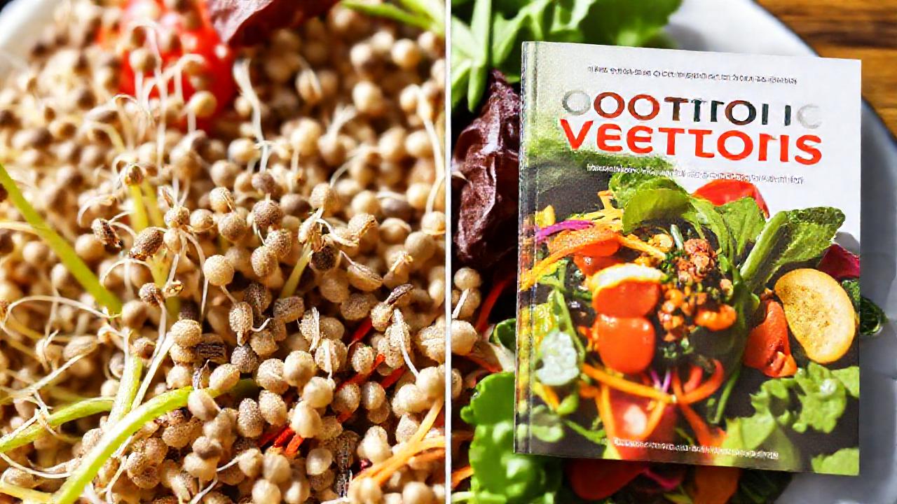 Semillas germinadas prometen una comida vegetariana saludable