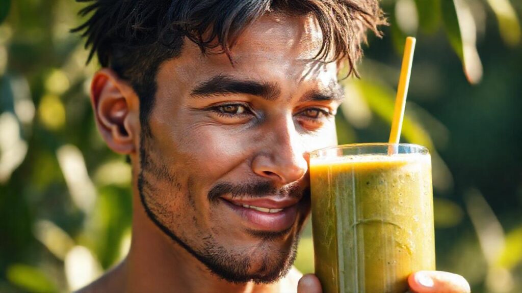 Un hombre sereno irradia salud natural