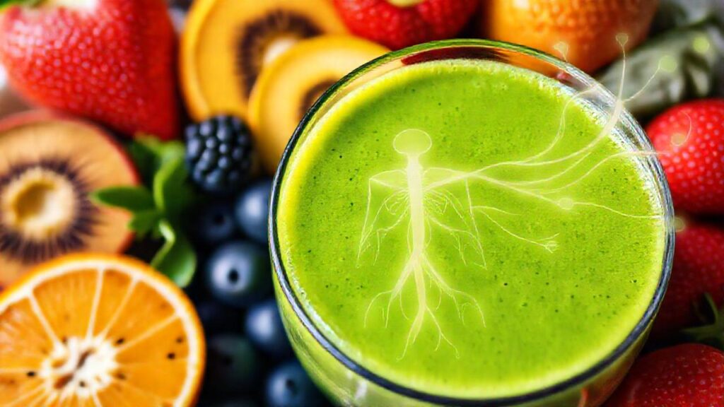 Un batido verde revitaliza energía y salud