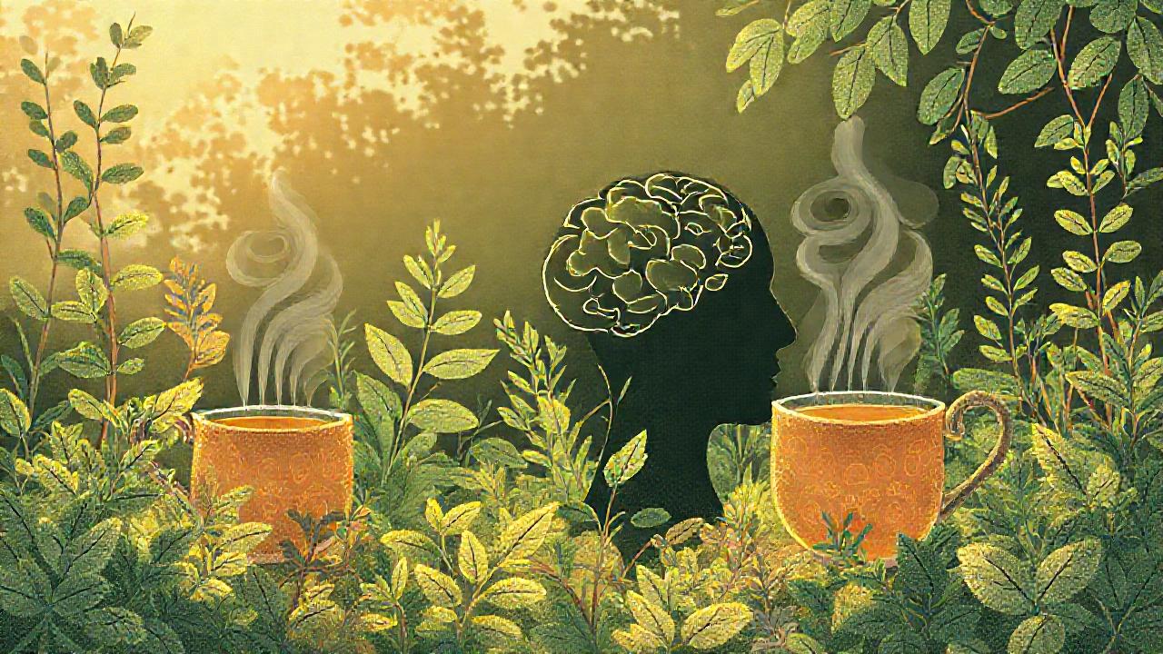 Jardín botánico y té evocan calma