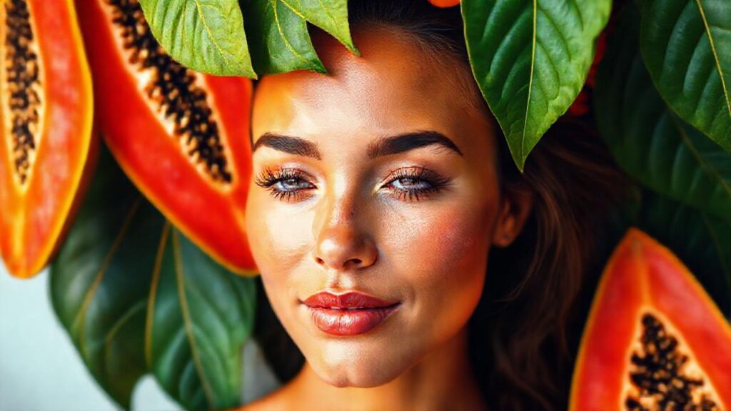 Papaya radiante promueve bienestar natural