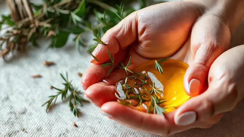 Aceite relajante con brillo natural y calma