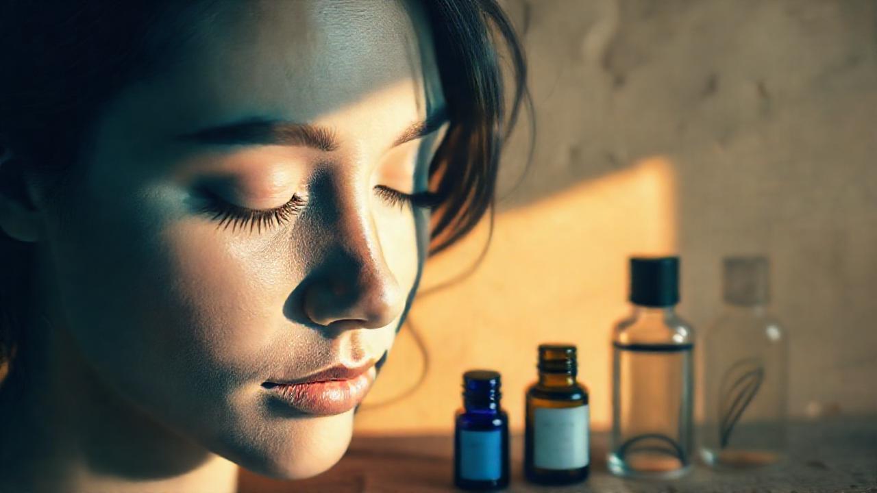 Calma azul y recuerdos sutiles