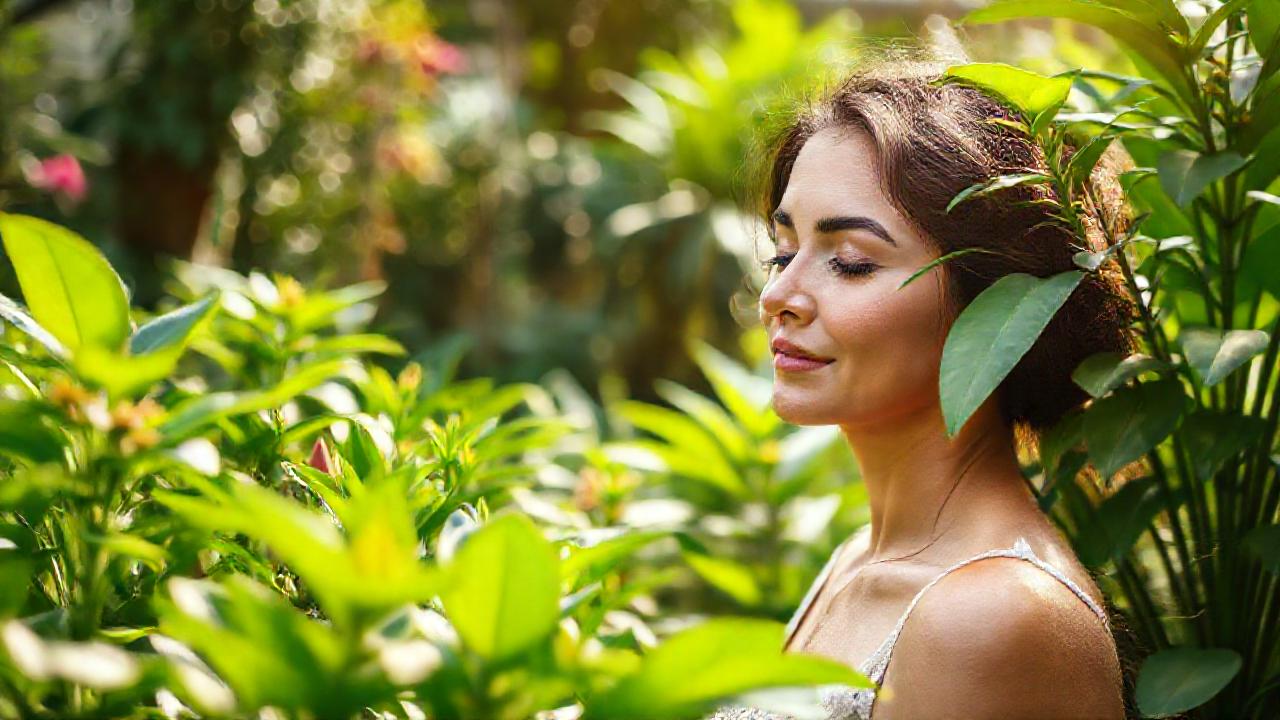 Jardín botánico: calma y bienestar natural