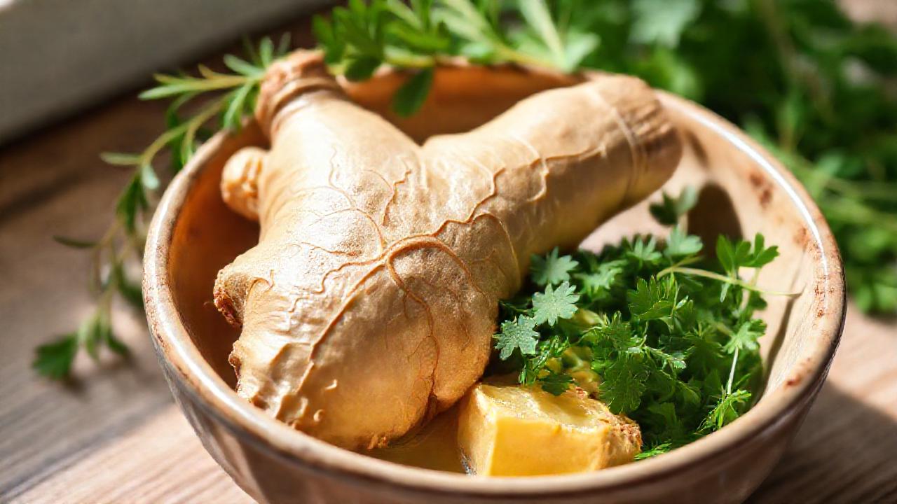 Raíz de jengibre promueve la salud natural