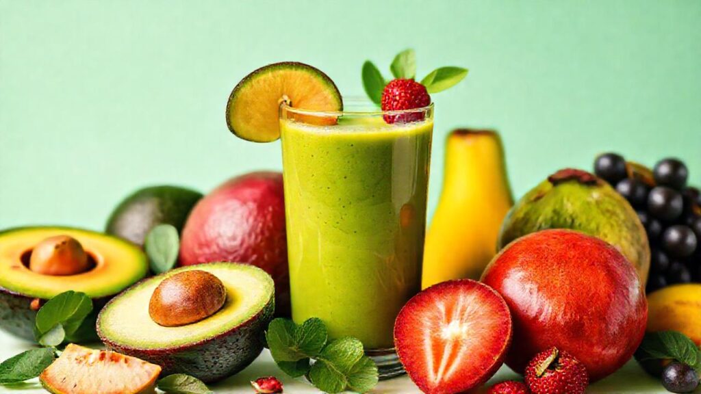 Avocados y frutas saludables en estudio