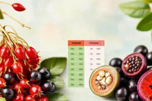 Bayas nutritivas promueven un estilo saludable