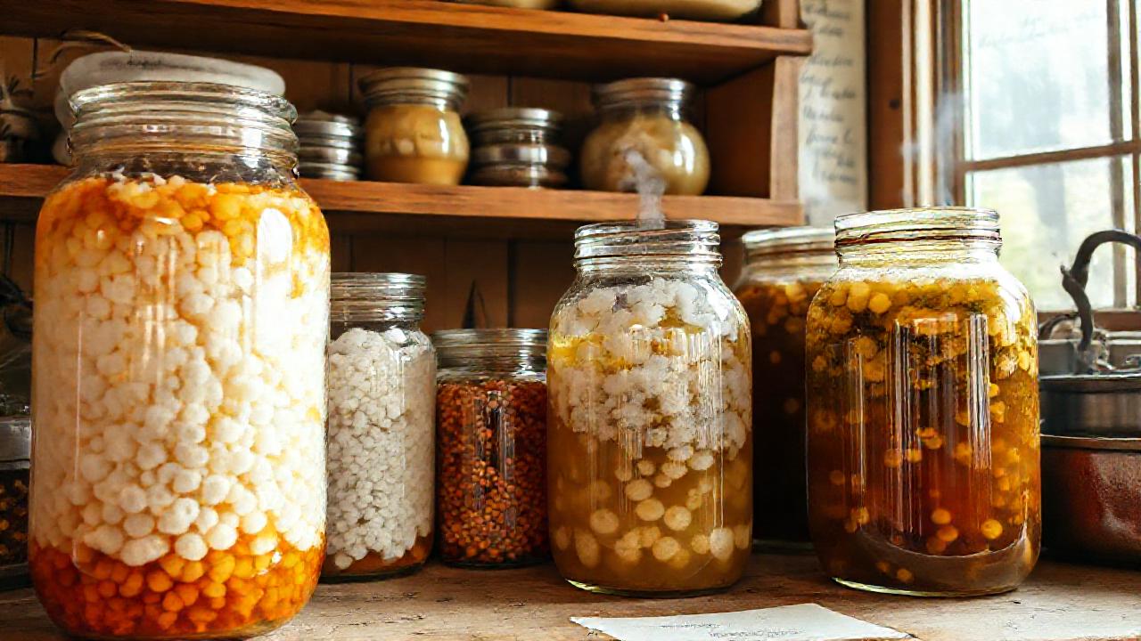 Una cocina rústica fermenta invitaciones cálidas