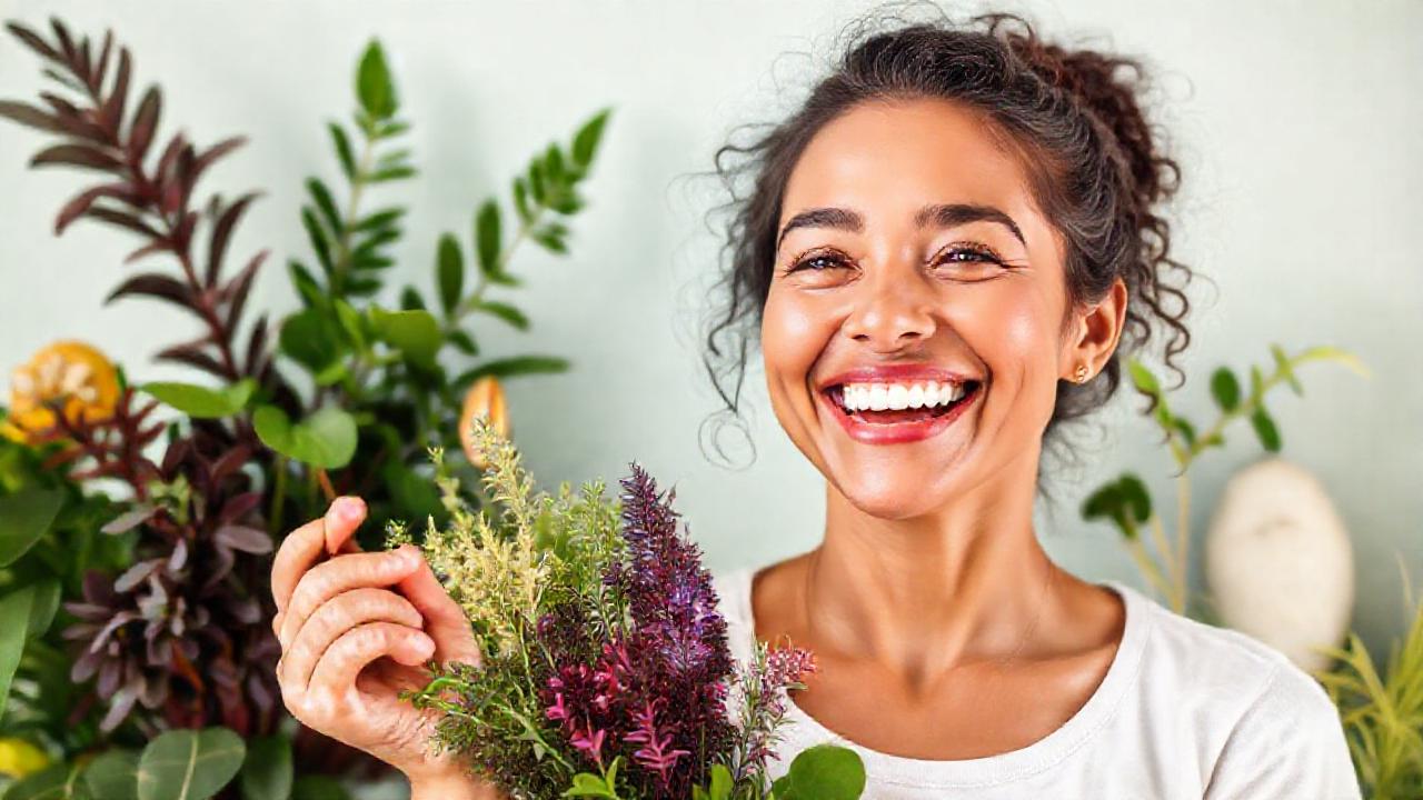 Mujer activa irradia salud y vitalidad