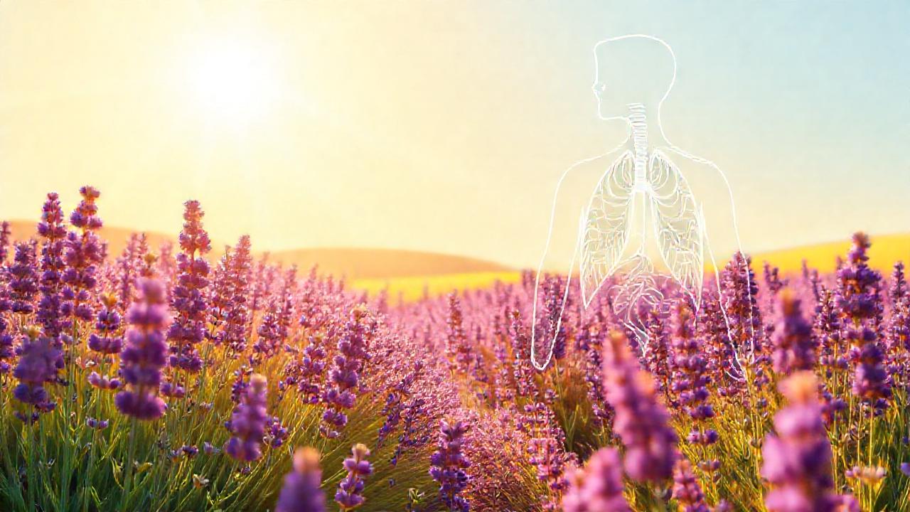 Campos de lavanda ofrecen alivio calmante