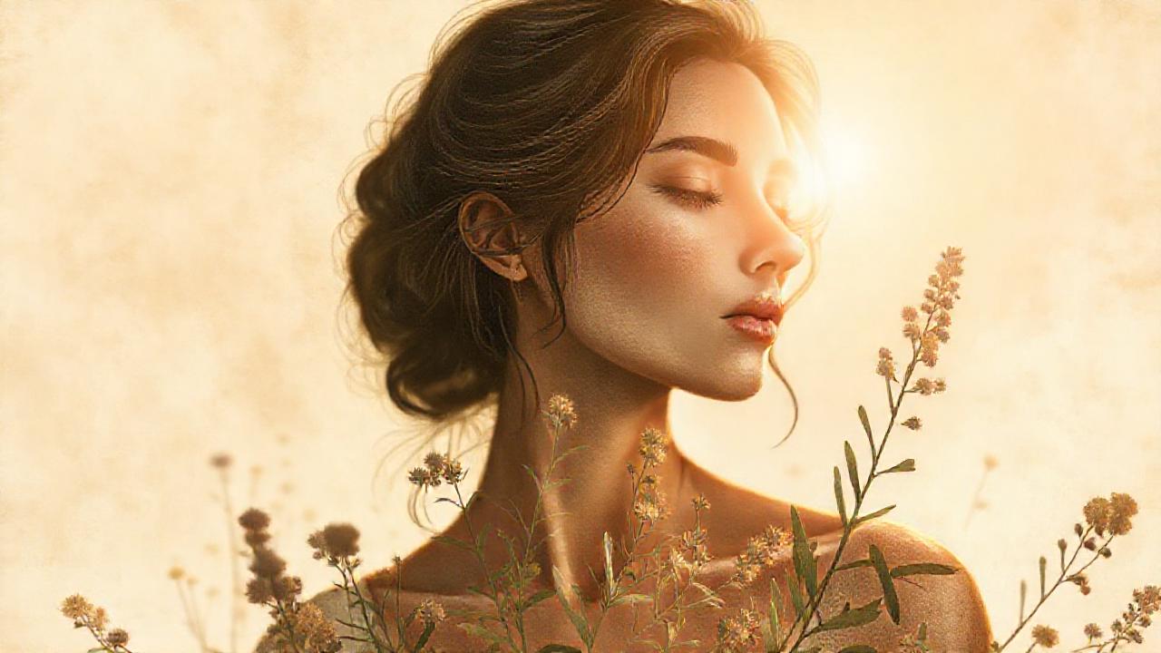 Mujer herbal