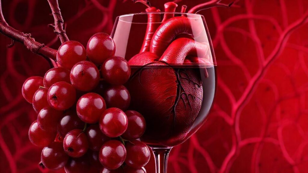 Uvas tintas promueven un corazón sano