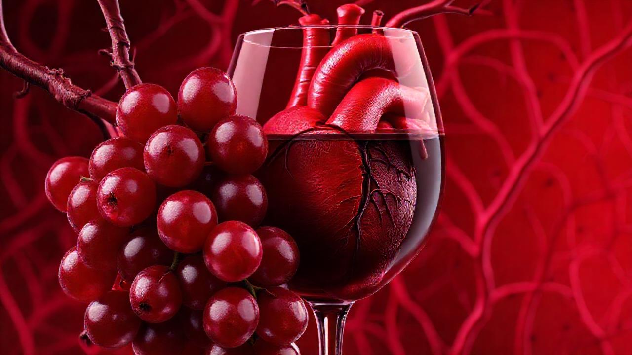 Uvas tintas promueven un corazón sano