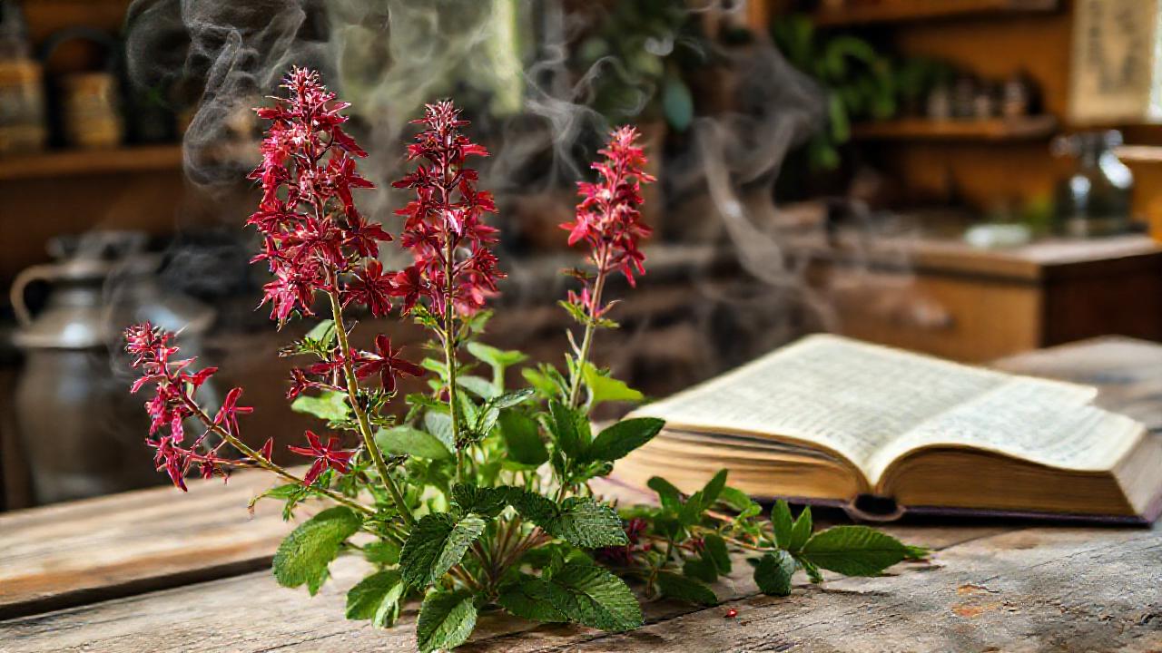 Salvia roja curaba inflamación naturalmente
