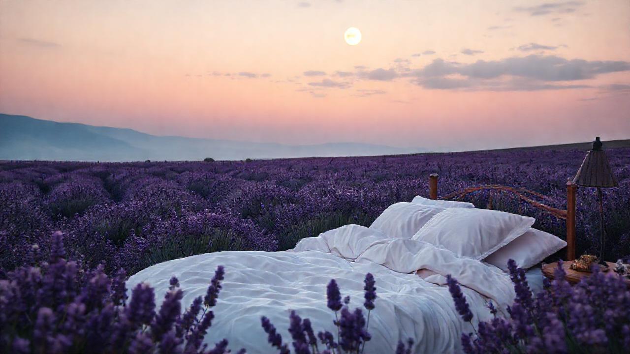 Un ambiente sereno y onírico invita al sueño