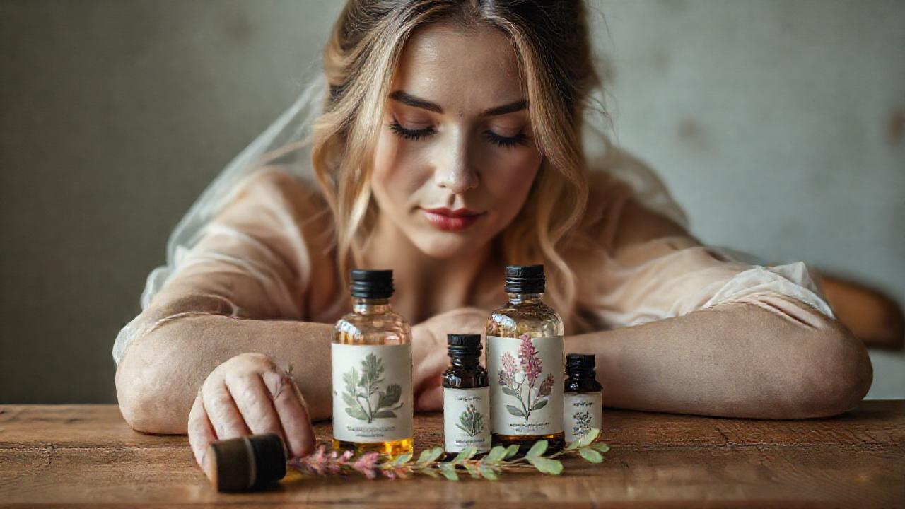 Mujer etérea, atmósfera calmante y delicada