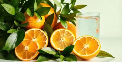 Frutas cítricas dan un brillo fresco
