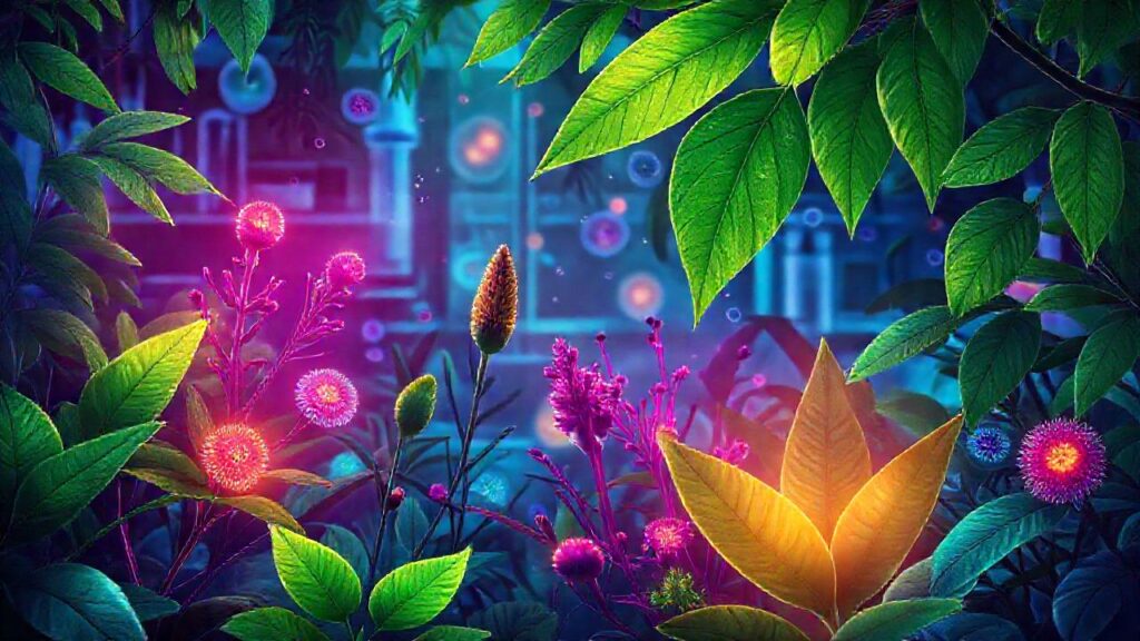 Plantas bioluminiscentes investigan cáncer en laboratorio