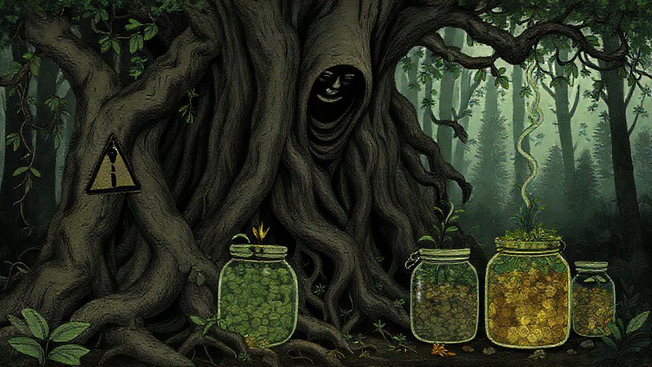 Un bosque oscuro advierte un equilibrio frágil