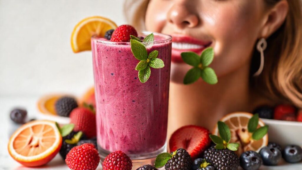 Batidos de bayas: piel radiante y saludable