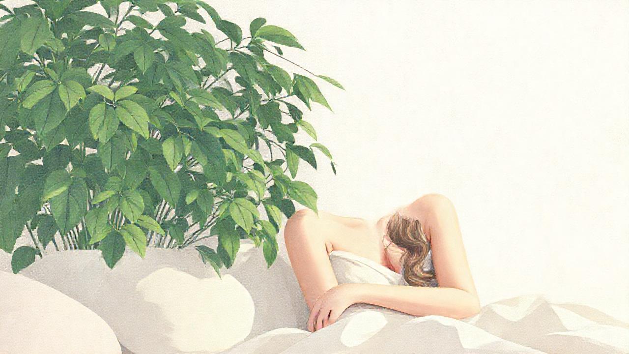 Un dormitorio sereno y pastel