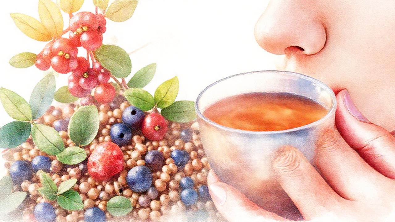 Semillas de chía, té y serenidad