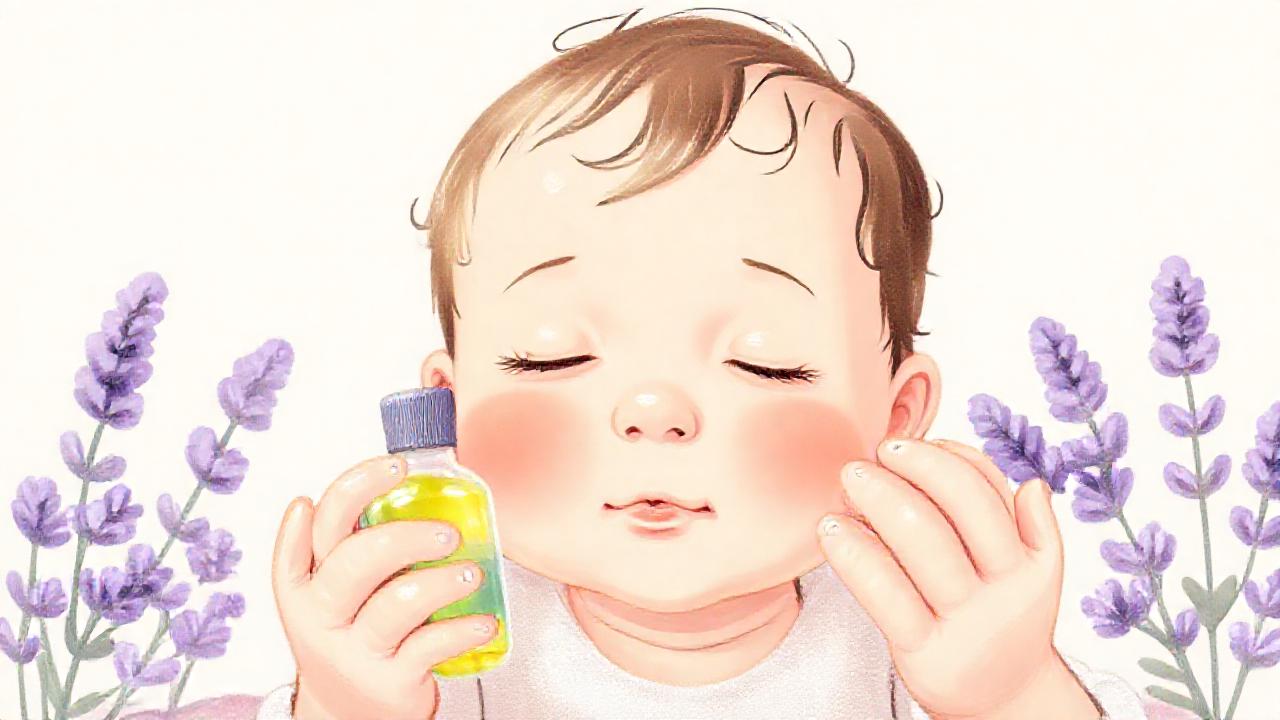 Un niño tranquilo en luz suave