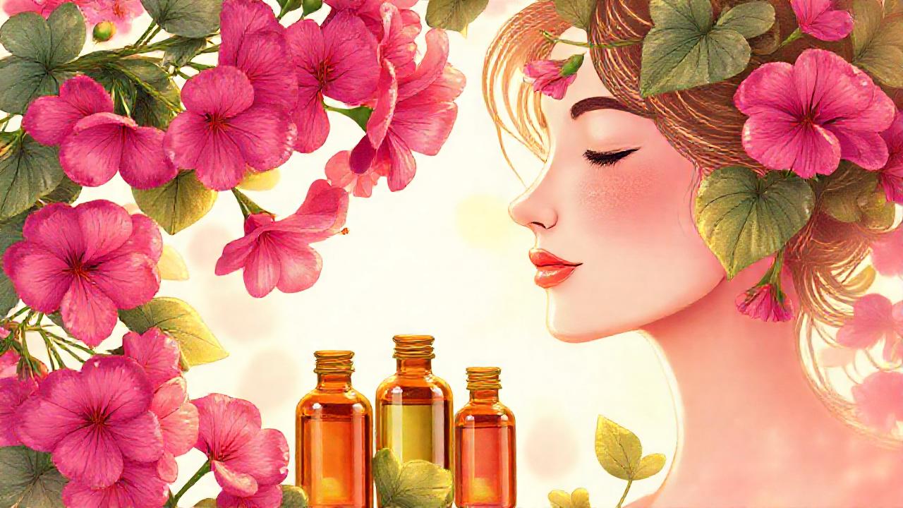 Belleza botánica y serenidad en luz cálida