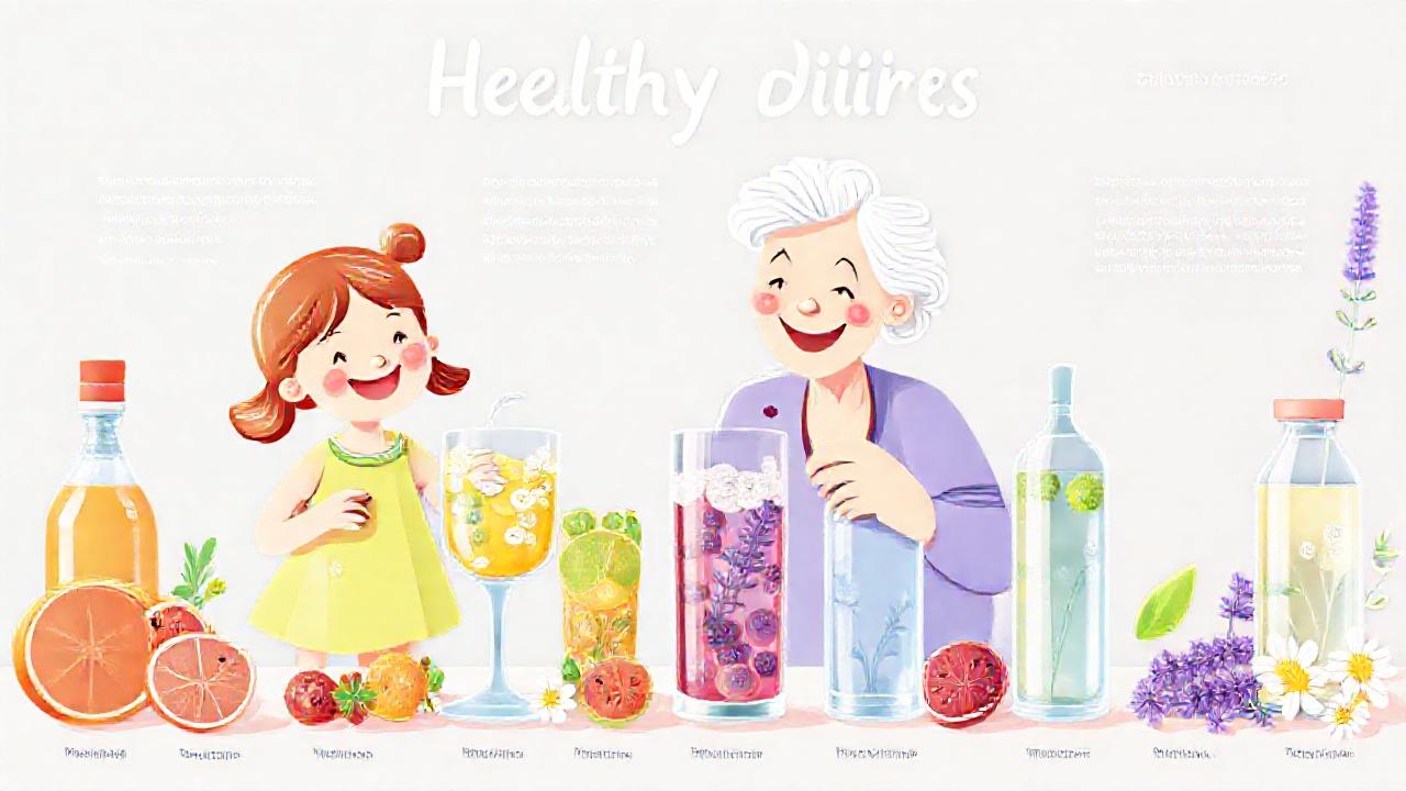 Bebidas saludables promueven bienestar y vitalidad