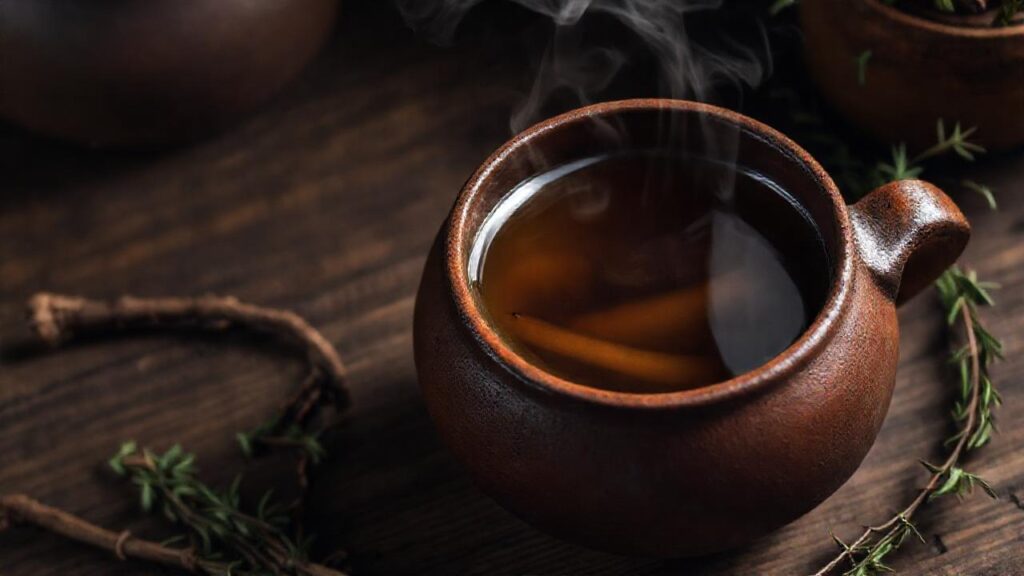 Raíz de caballo oscura