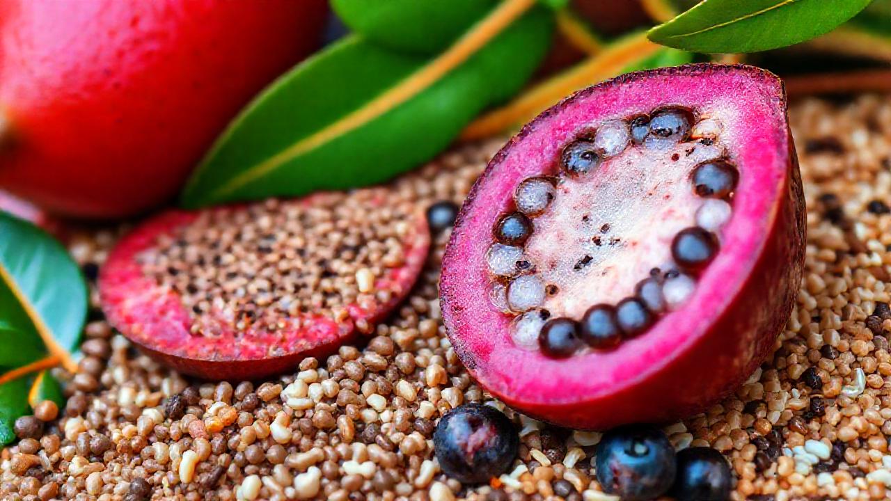 Alimentos saludables, colores vibrantes y diseño moderno