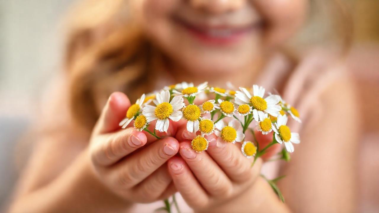 Manzanilla suave y calmante en diseño