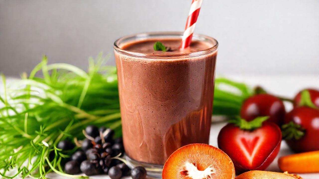 Un batido saludable y apetitoso