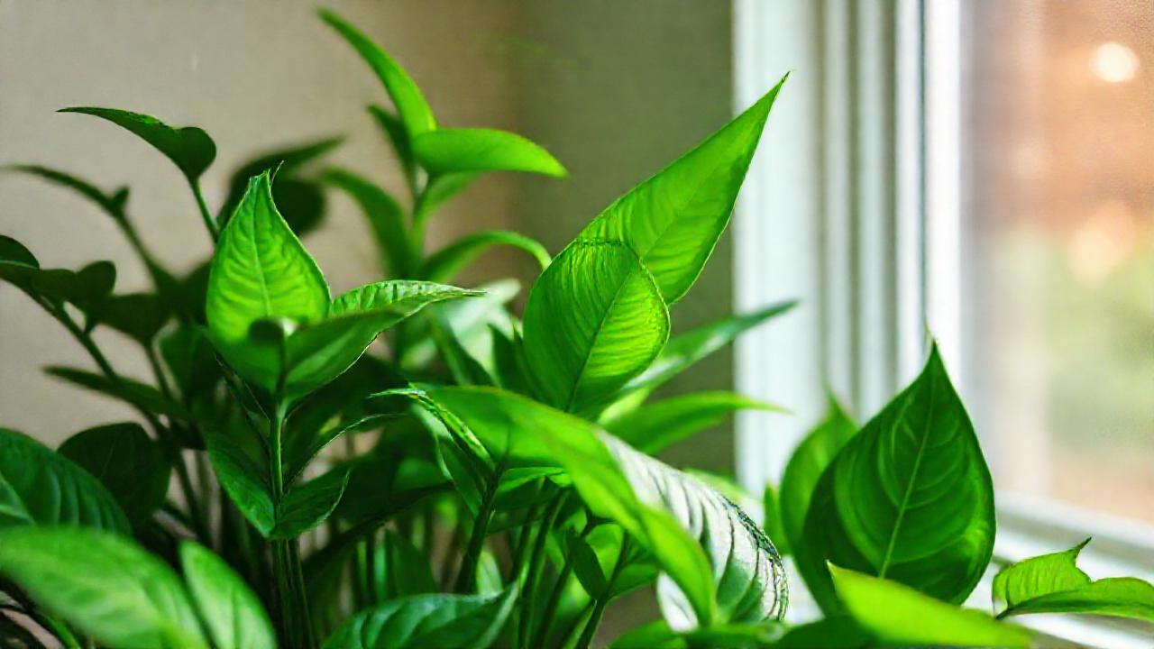 Plantas verdes promueven bienestar y limpieza