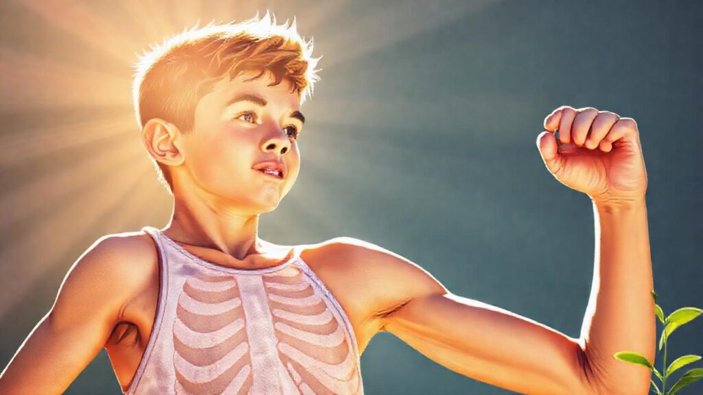 Jóvenes atletas crecen sanos y vibrantes