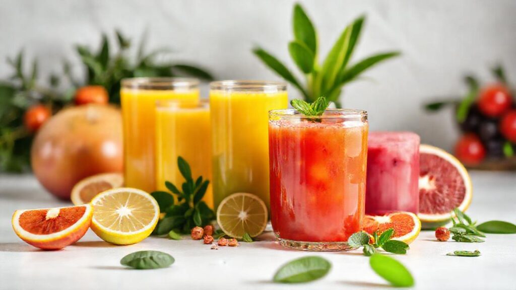 Jugos frescos promueven un estilo saludable